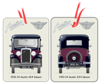 Austin 10/4 Saloon 1932-34 Air Freshener